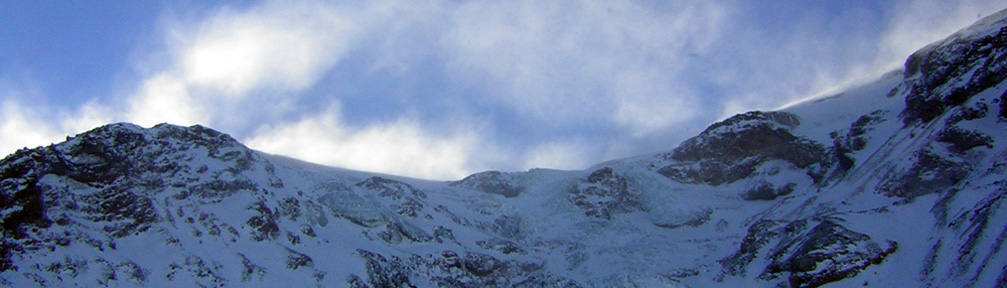 Viento en el Volcán San José.