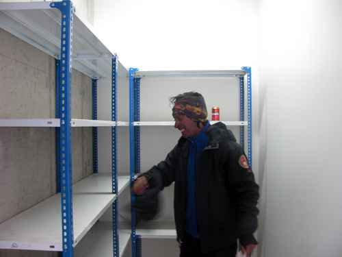 "Abrimos una puerta y nos metimos dentro..."