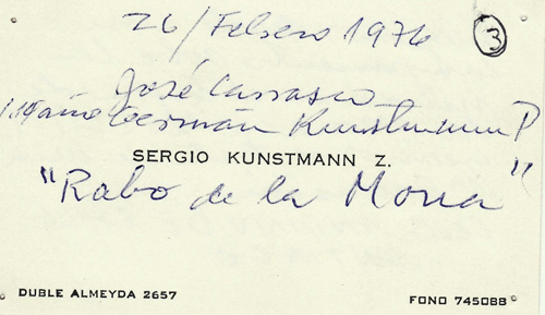 Testimonio
